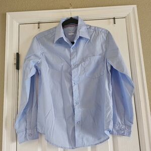 Light blue youth dress shirt